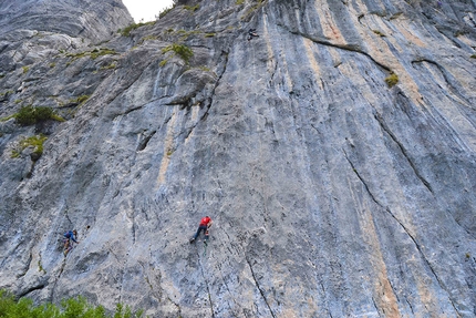 Malga Spora, Croz del Giovan, Brenta Dolomites - The crag Malga Spora - Croz del Giovan, Brenta Dolomites