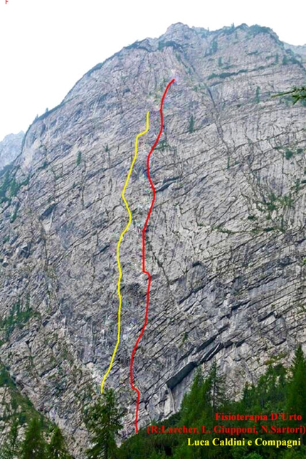 Malga Spora, Croz del Giovan, Dolomiti di Brenta - Cima Dagnola Parete Nord, Dolomiti di Brenta