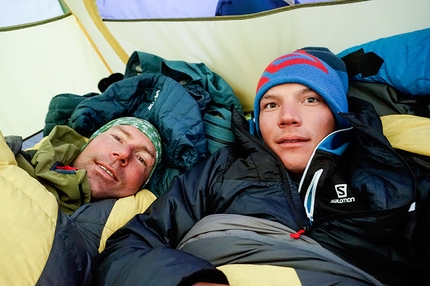 Georgia Dolomites, skiing, mountaineering, Wolfgang Hell, Aaron Durogati, Daniel Ladurner, Alessandro d’Emilia - The expedition 'The wild steep Chauki Dolomites - exploring- steep skiing- speedriding' in Georgia's Dolomites