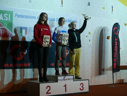 Campionato Italiano Lead 2016, Cavareno - Campionato Italiano Lead 2016: Andrea Ebner, Laura Rogora, Jenny Lavarda 