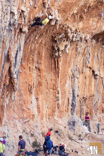 Leonidio Climbing Festival, Greece - During the first Leonidio Climbing Festival in Greece