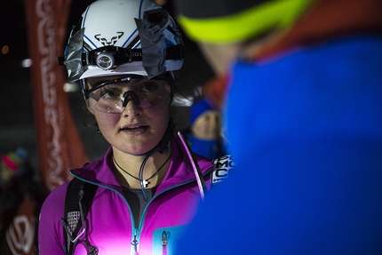 Folgrait Skialp Race - Durante la seconda Folgrait Skialp Race, vinta il 17/12/2016 da Michele Boscacci e Alba De Silvestro