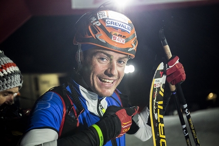 Folgrait Skialp Race - Durante la seconda Folgrait Skialp Race, vinta il 17/12/2016 da Michele Boscacci e Alba De Silvestro