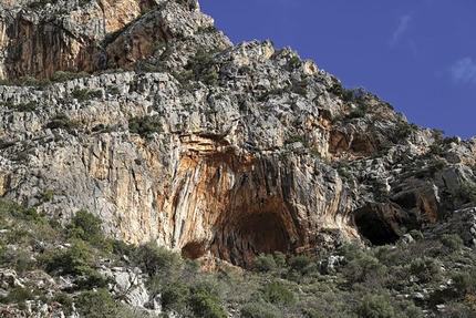 Leonidio, Greece, Twin Caves - The crag Twin Caves at Leonidio, Greece