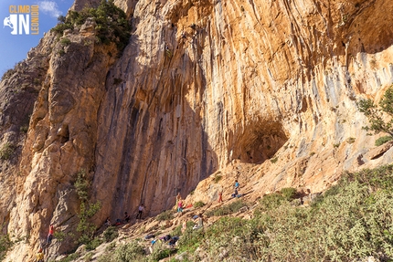 Leonidio, Greece, Twin Caves - The crag Twin Caves at Leonidio, Greece
