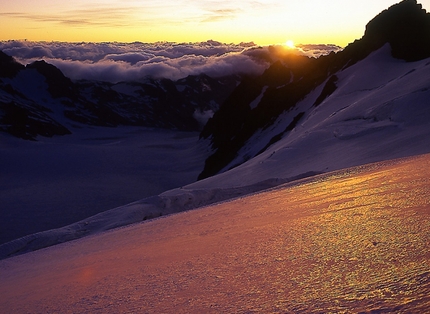 Barre des Écrins, Dôme de Neige, Scialpinismo e Sci Ripido, i 4000 delle Alpi - Barre des Écrins, Dôme de Neige