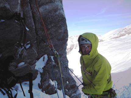 Moonwalk - Benedikt Purner in sosta dopo 800m