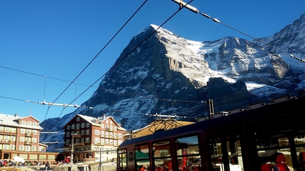 Eiger, Christian Casanova, Simone Corte Pause, Gino De Zolt, Alex Pivirotto - La parete nord dell'Eiger, Svizzera