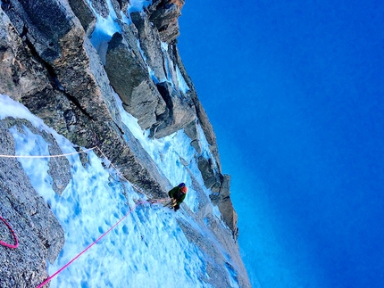 El Chico, Pyramide Du Tacul, Monte Bianco - Olivier Colay su El Chico, Pyramide Du Tacul, Monte Bianco