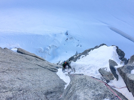 El Chico, Pyramide Du Tacul, Monte Bianco - Olivier Colay su El Chico, Pyramide Du Tacul, Monte Bianco