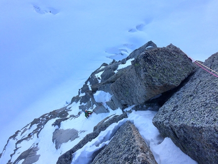 El Chico, Pyramide Du Tacul, Monte Bianco - Olivier Colay su El Chico, Pyramide Du Tacul, Monte Bianco