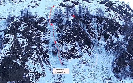 Val Clavalitè, Valle d'Aosta, Anatomia Patagonica, Elio Bonfanti, Claudio Casalegno - Anatomia Patagonica in Val Clavalitè (Valle d'Aosta).