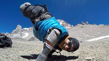 Kyle Maynard - an inspiration on the summit of Kilimanjaro and Aconcagua
