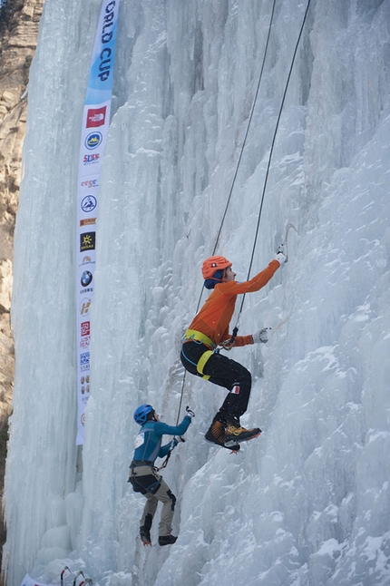 Ice Climbing World Cup 2017 - Durante la seconda tappa della Coppa del Mondo di arrampicata su ghiaccio, disputatosi a Beijing (Pechino) dal 5 al 7 gennaio 2017