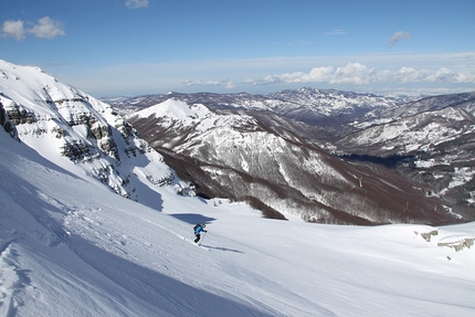 Scialpinismo, sci ripido e freeride in Appennino Tosco-Emiliano