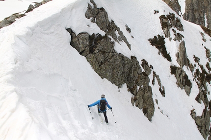 Scialpinismo, sci ripido, Freeride, Appennino Tosco-Emiliano - 