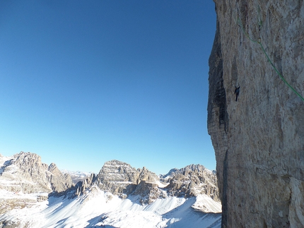 Tre Cime di Lavaredo winter trilogy by Simon Gietl and Vittorio Messini