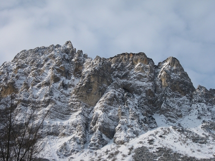 Grande artista spaziale, Sasso delle Molesse, Piccole Dolomiti, Paolo Cristofari - Sasso delle Molesse, Piccole Dolomiti