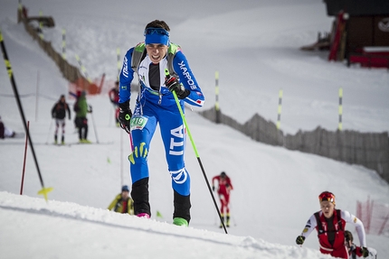 Coppa del Mondo di scialpinismo 2017 - Durante la prima tappa della Coppa del Mondo di scialpinismo 2017 a Font Blanca, Andorra. Vertical Race