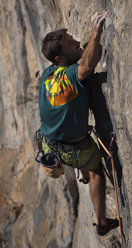 Andrea Polo, Scogliera, Pal Piccolo - Andrea Polo ripete Team Vision 8c/c+ alla Scogliera di Pal Piccolo