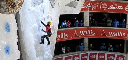 Ice Climbing World Cup 2017 - During the Ice Climbing World Cup 2017 in Saas Fee, Switzerland