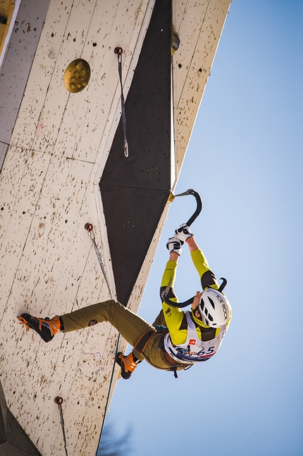 Ice Climbing World Cup 2017 - Durante la Coppa del Mondo di arrampicata su ghiaccio 2017 a Corvara - Rabenstein