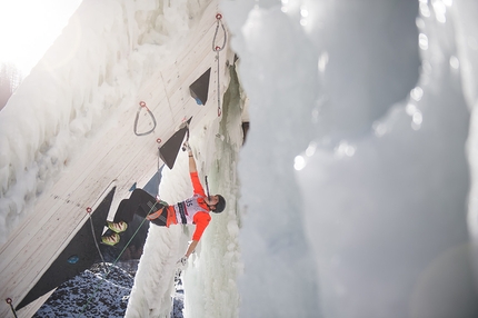 Ice Climbing World Cup 2017 - During the Ice climbing World Cup at Rabenstein, Italy