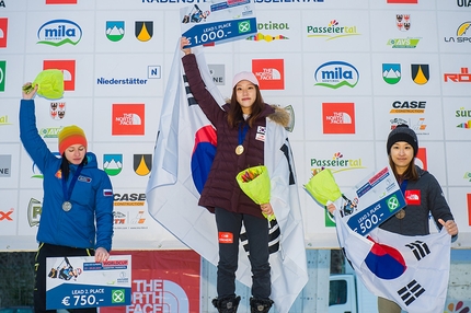 Ice Climbing World Cup 2017 - During the Ice climbing World Cup at Rabenstein, Italy