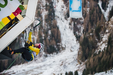 Ice Climbing World Cup 2017 - Durante la Coppa del Mondo di arrampicata su ghiaccio 2017 a Corvara - Rabenstein