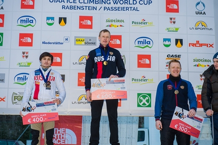 Ice Climbing World Cup 2017 - Ice climbing World Cup at Rabenstein, Italy, Speed.