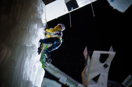 Ice Climbing World Cup 2017 - Ice climbing World Cup at Rabenstein, Italy, Speed.