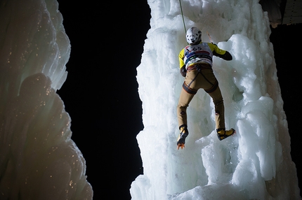 Ice Climbing World Cup 2017 - Ice climbing World Cup at Rabenstein, Italy, Speed.