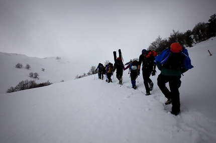 Febbre da Cavallo, Campitello Matese, Molise - Durante il meeting di drytooling Febbre da Cavallo, Campitello Matese, Molise