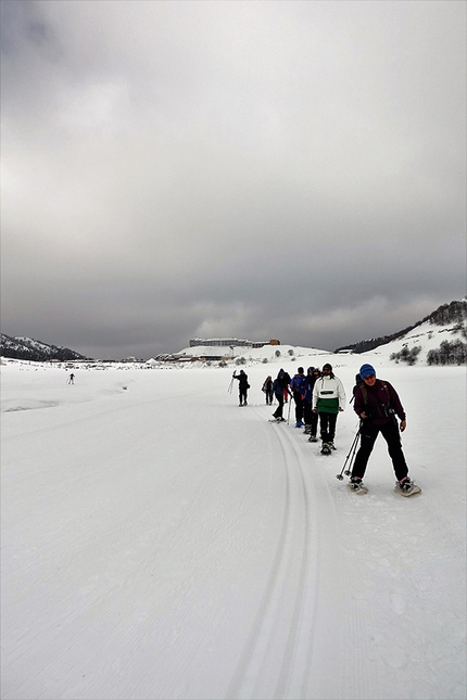 Febbre da Cavallo, Campitello Matese, Molise - Durante il trekking invernale verso il Monte Gallinola