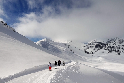 Febbre da Cavallo, Campitello Matese, Molise - Durante il trekking invernale verso il Monte Gallinola