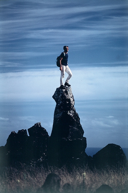 Walter Bonatti - Walter Bonatti, Easter Island, Chile. November 1969