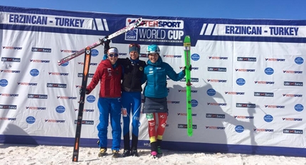 Ski Mountaineering World Cup 2017 - During the third stage of the Ski Mountaineering World Cup 2017 at Erzincan in Turkey. Individual race