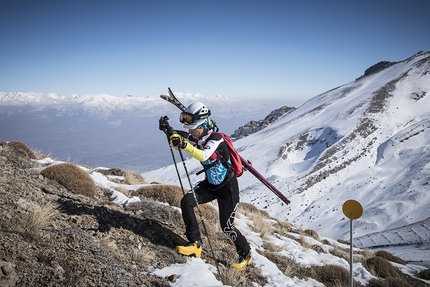 Ski Mountaineering World Cup 2017 - During the third stage of the Ski Mountaineering World Cup 2017 at Erzincan in Turkey. Individual race
