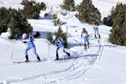 Ski Mountaineering World Cup 2017 - During the third stage of the Ski Mountaineering World Cup 2017 at Erzincan in Turkey. Individual race