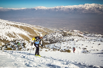 Ski Mountaineering World Cup 2017 - During the third stage of the Ski Mountaineering World Cup 2017 at Erzincan in Turkey. Individual race