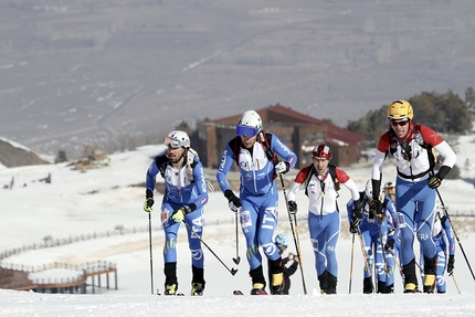 Ski Mountaineering World Cup 2017 - During the third stage of the Ski Mountaineering World Cup 2017 at Erzincan in Turkey. Individual race