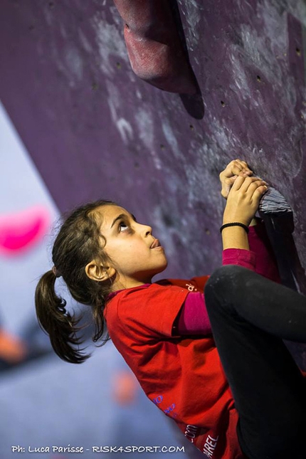 Campionato Regionale di Boulder Giovanile 2017 Abruzzo - Molise - Durante la prima tappa del Campionato Regionale di arrampicata Boulder Giovanile 2017 Abruzzo - Molise tenutasi a l’Aquila il 12/02/2017