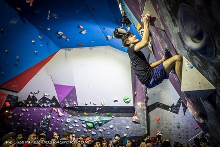 Campionato Regionale di Boulder Giovanile 2017 Abruzzo - Molise - Durante la prima tappa del Campionato Regionale di arrampicata Boulder Giovanile 2017 Abruzzo - Molise tenutasi a l’Aquila il 12/02/2017