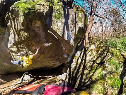 Luca Rinaldi, Varazze - Luca Rinaldi sending Gioia 8B a Varazze