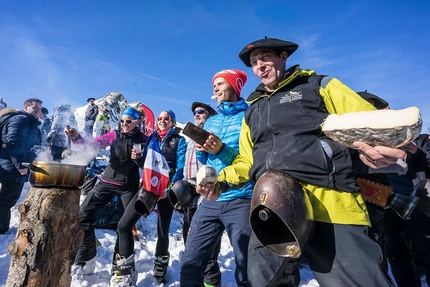 Pierra Menta 2017, ski mountaineering - During the last stage of the Pierra Menta 2017 ski mountaineering competition