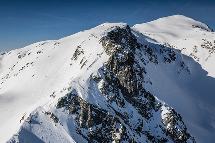 Pierra Menta 2017, scialpinismo - Durante l'ultima tappa della Pierra Menta 2017