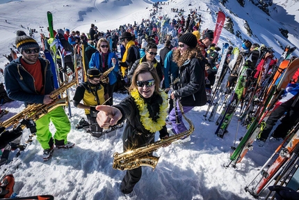 Pierra Menta 2017, scialpinismo - Durante l'ultima tappa della Pierra Menta 2017