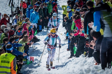 Pierra Menta 2017, scialpinismo - Axelle Mollaret e Lorna Bonnel, terze alla Pierra Menta 2017