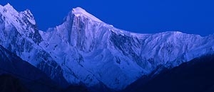 Spantik Golden Pillar, Valle Hunza, Pakistan - Lo Spantik di notte