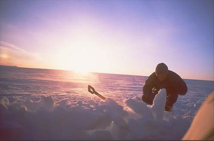 Islanda, ghiacciaio Vatnajokull, Luigi Trippa, Paolo Mantovani, Marco Porta - La traversata del ghiacciaio Vatnajokull in Islanda con gli sci